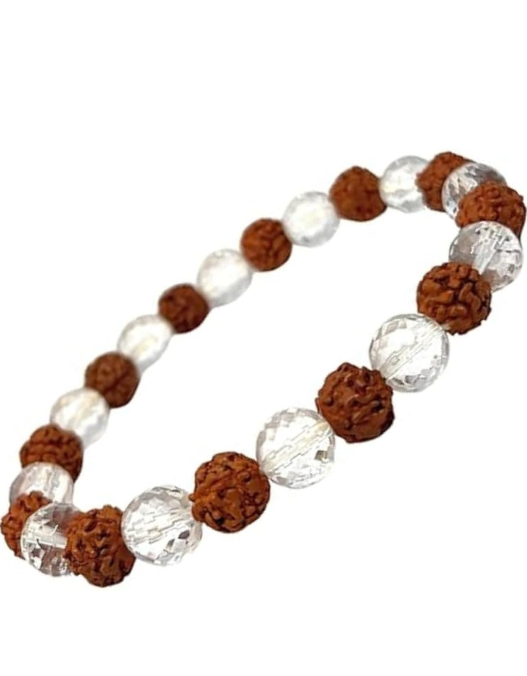 Rudraksha Crystal Bracelet