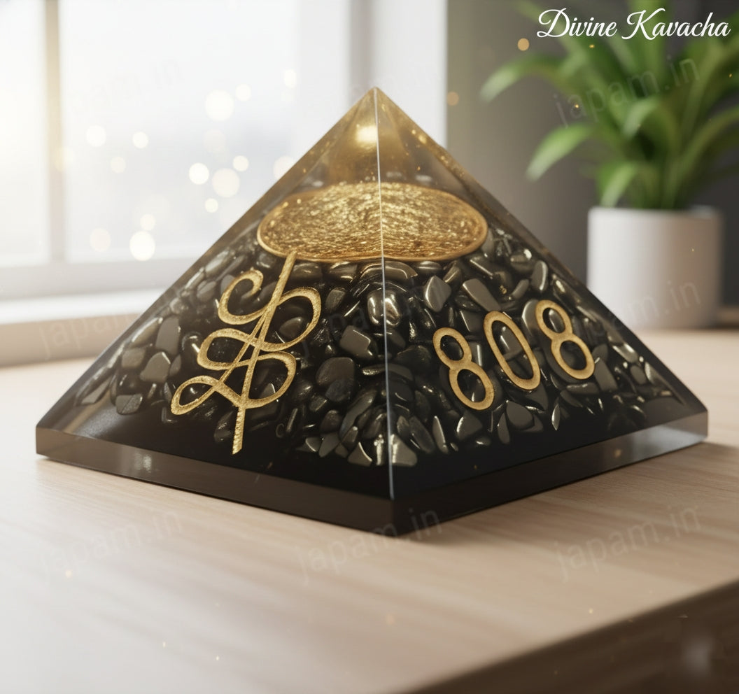 Wealth Magnet Pyrite Pyramid