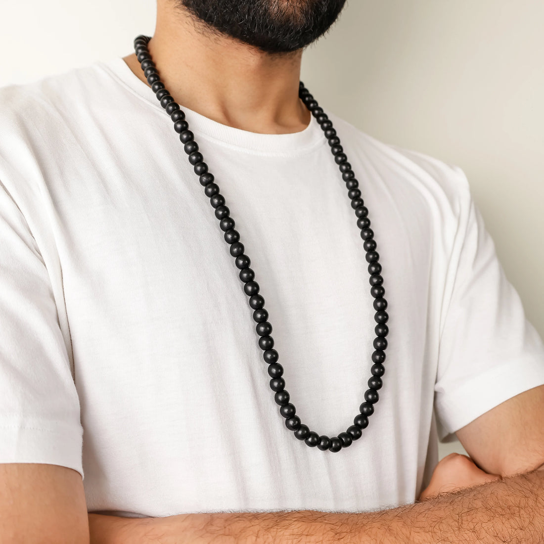 Original Karungali Malai (108 Beads) & Karungali Bracelet Combo – Lab Certified | Premium Ebony Wood |